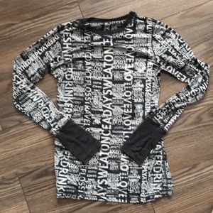 Lululemon manifesto long sleeve: size 6